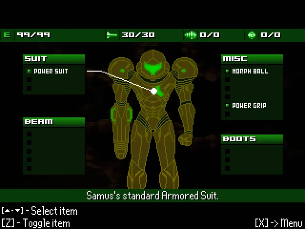 AM2R Another Metroid 2 Remake Switch NSP screenshot