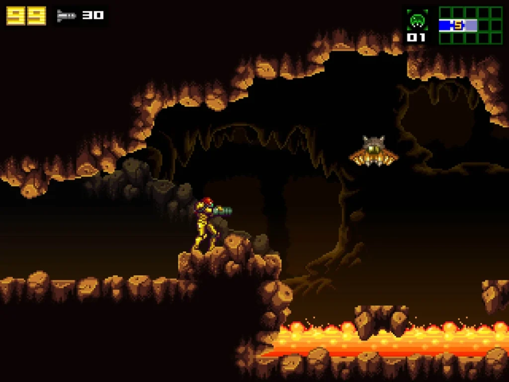 AM2R Another Metroid 2 Remake Switch NSP screenshot