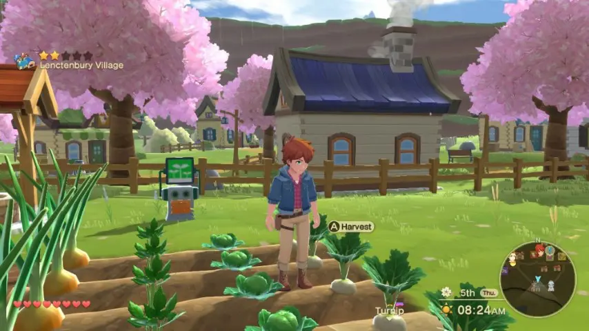 Harvest Moon The Winds of Anthos Switch NSP screenshot