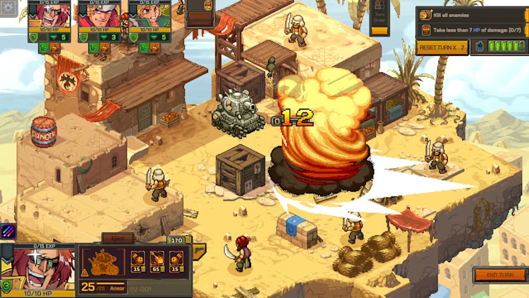 Metal Slug Tactics Switch NSP screenshot