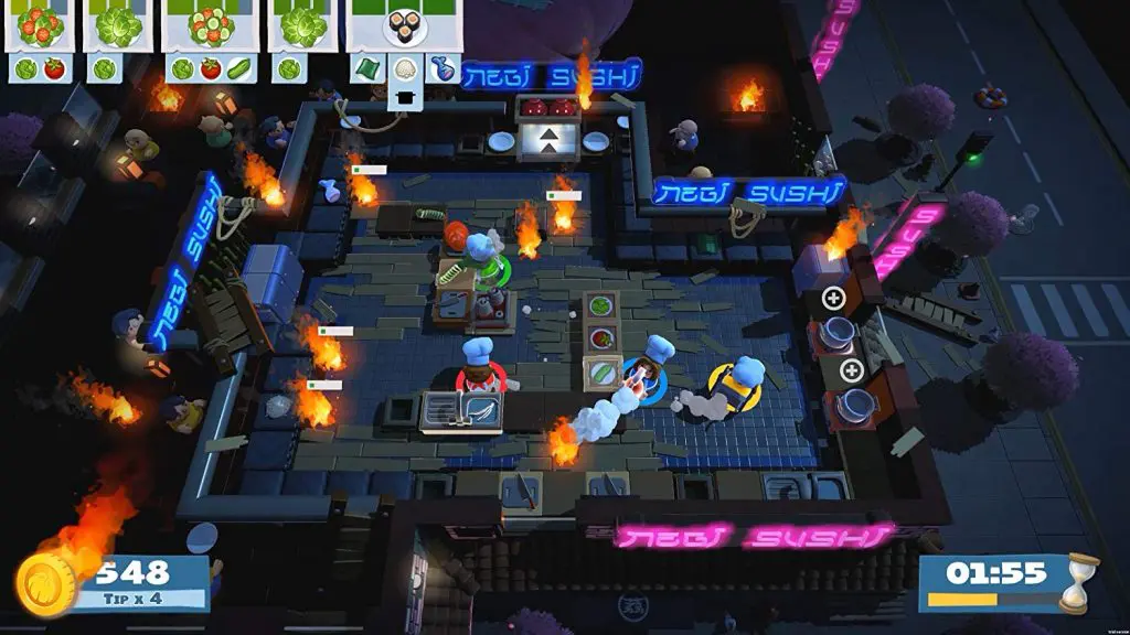 Download Overcooked 2 Switch NSP XCI screenshot