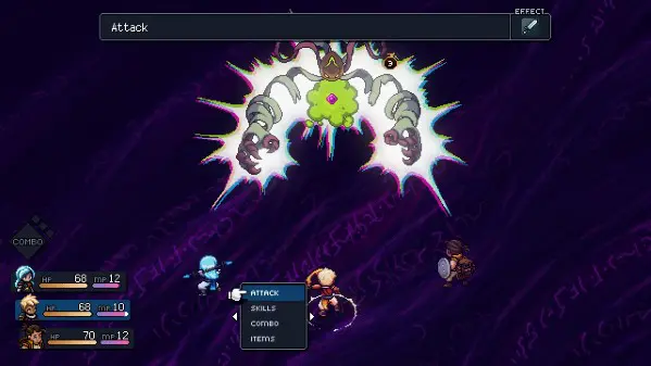 Sea of Stars Switch NSP screenshot