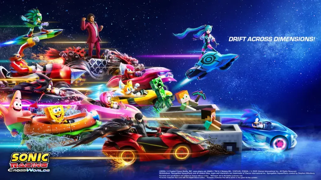 Download Sonic Racing CrossWorlds Switch NSP screenshot