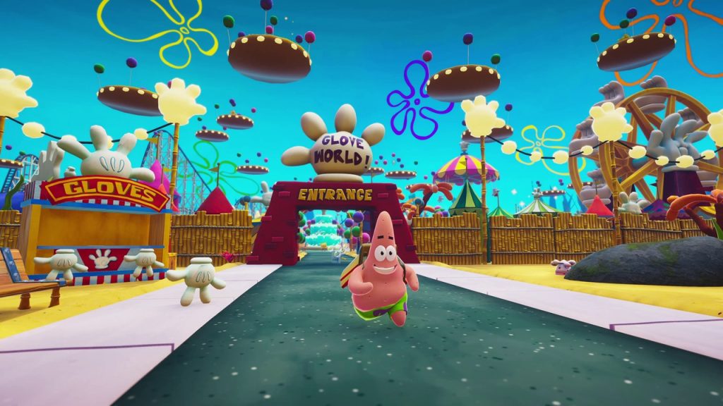 SpongeBob SquarePants The Patrick Star Game NSP screenshot