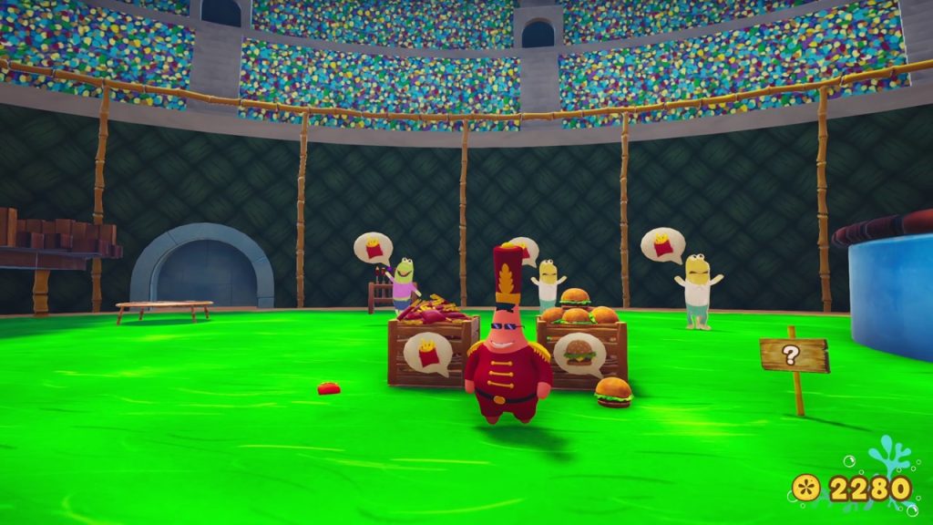 SpongeBob SquarePants The Patrick Star Game NSP screenshot