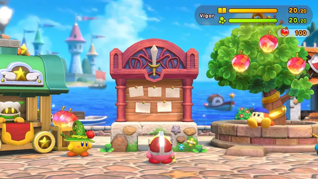 Super Kirby Clash Switch NSP screenshot
