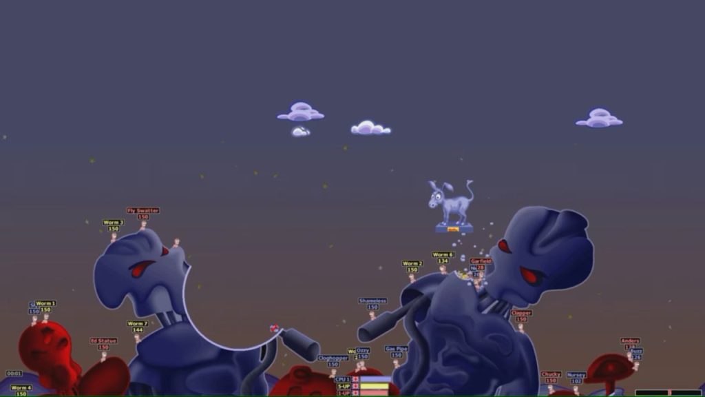 Worms Armageddon: Anniversary Edition Switch NSP screenshot