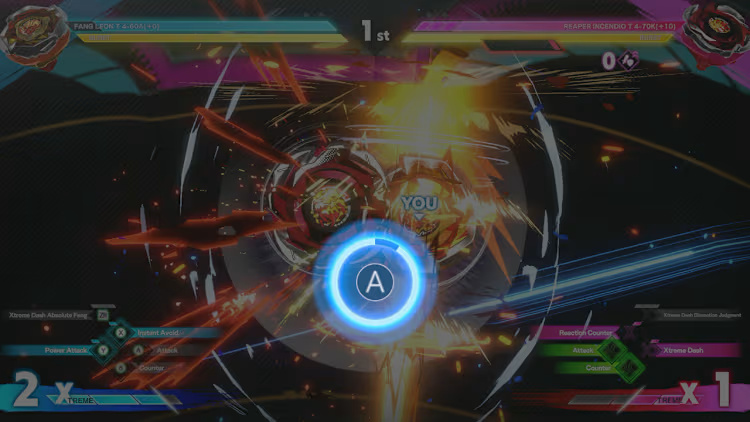 BEYBLADE X EVOBATTLE Switch XCI screenshot