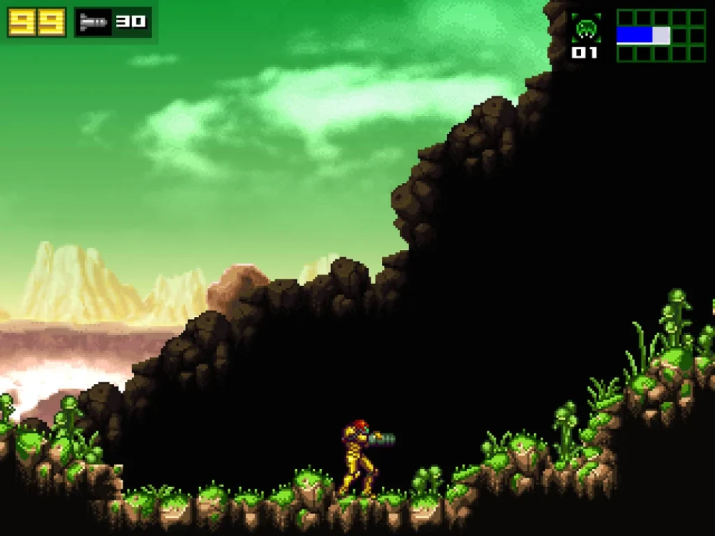 AM2R Another Metroid 2 Remake Switch NSP screenshot