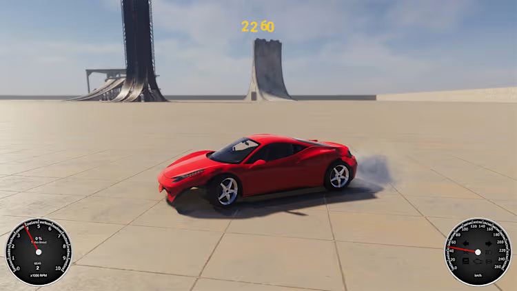 Stunt Race NSP XCI screenshot