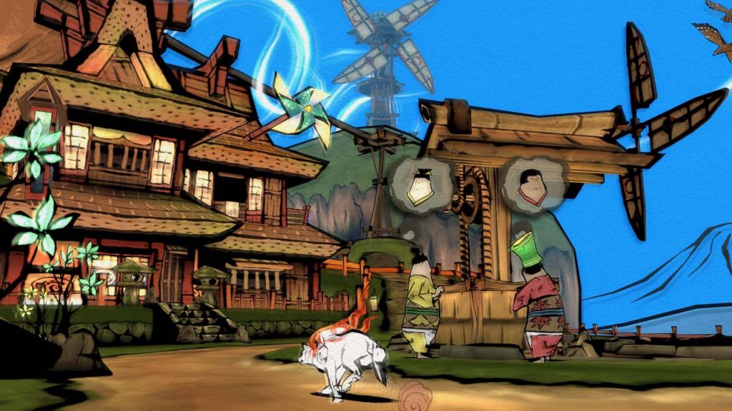 Ōkami HD Switch NSP screenshot