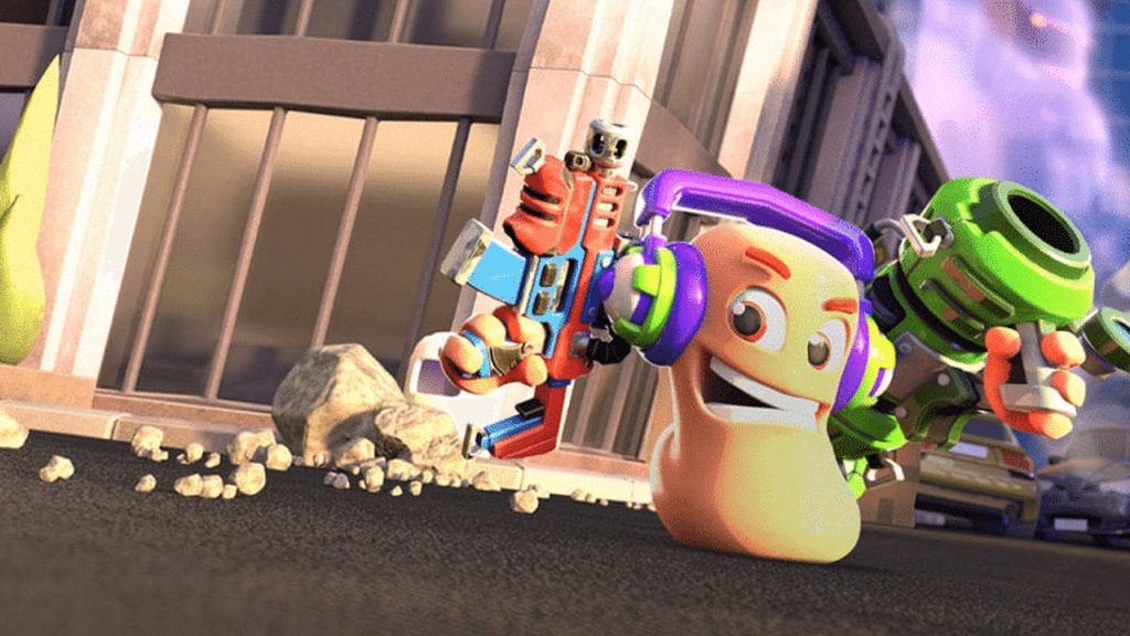 Worms Rumble Switch NSP Free Download screenshot