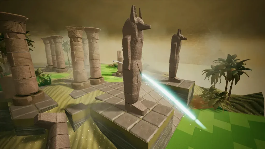 A Little Golf Journey Switch NSP screenshot