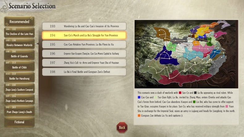 Romance of the Three Kingdoms 8 : Remake NSP screenshot