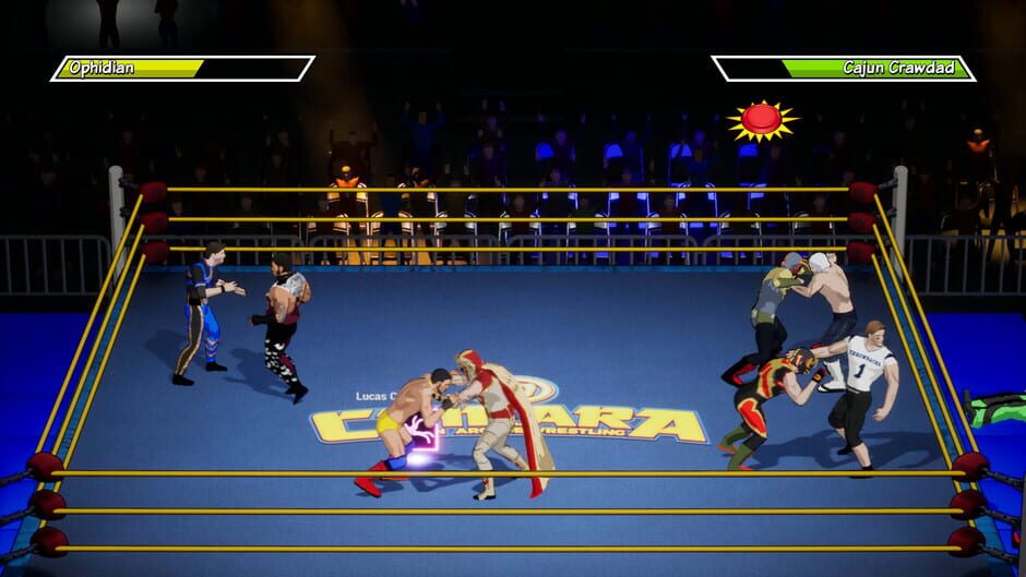 Action Arcade Wrestling Switch NSP screenshot