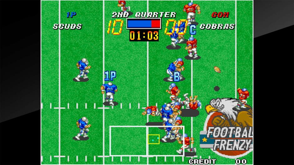 ACA Neo Geo: Football Frenzy Switch NSP screenshot
