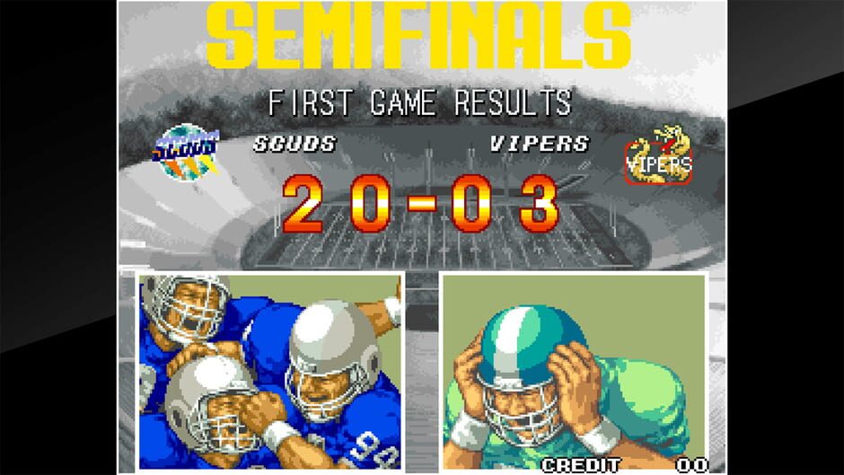ACA Neo Geo: Football Frenzy Switch NSP screenshot
