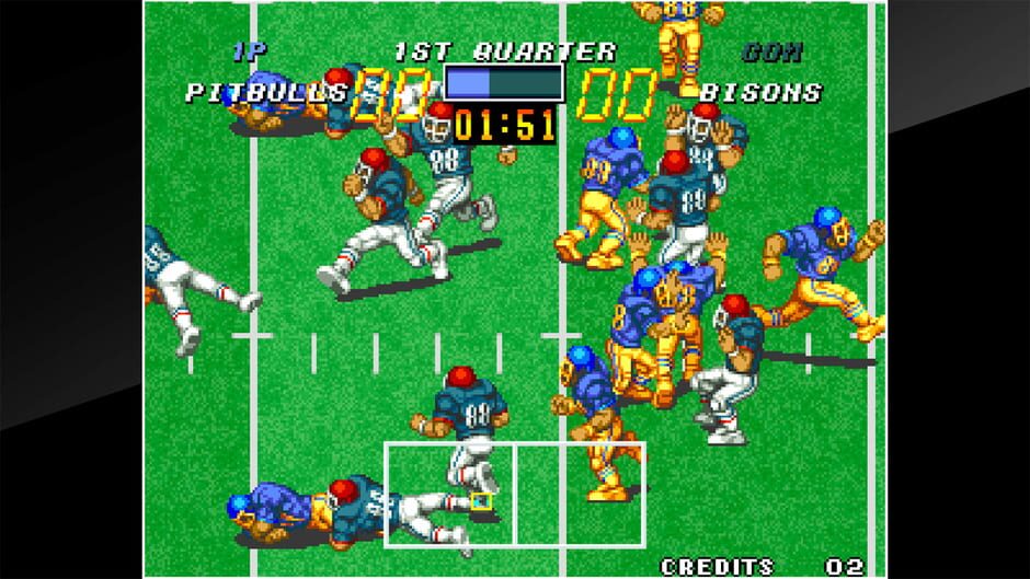 ACA Neo Geo: Football Frenzy Switch NSP screenshot