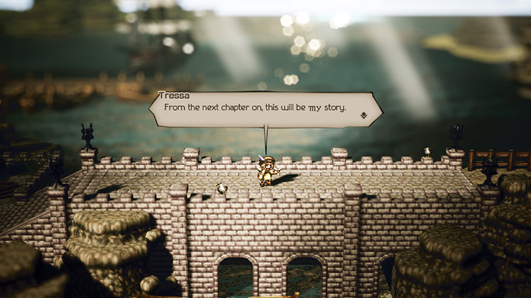 Octopath Traveler NSP/ XCI ROM Download screenshot